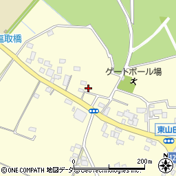 茨城県古河市東山田4375周辺の地図