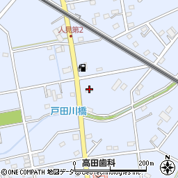 埼玉県深谷市人見265周辺の地図