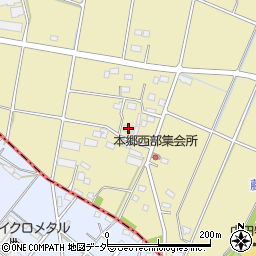 埼玉県深谷市本郷2610周辺の地図