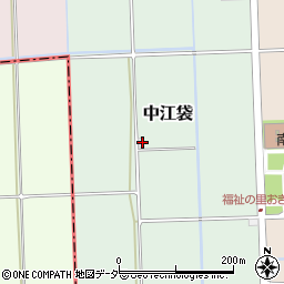 埼玉県行田市中江袋315周辺の地図