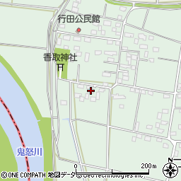 茨城県下妻市二本紀687周辺の地図
