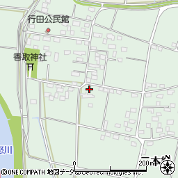 茨城県下妻市二本紀537周辺の地図