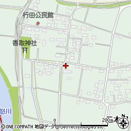 茨城県下妻市二本紀538-1周辺の地図