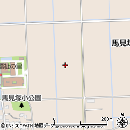 埼玉県行田市馬見塚周辺の地図