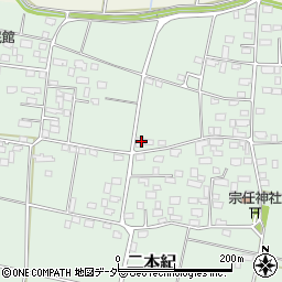 茨城県下妻市二本紀591-4周辺の地図