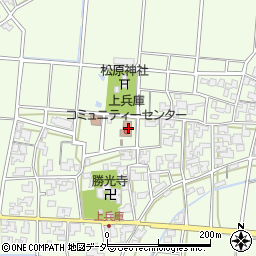 上兵庫コミュニティーセンター周辺の地図