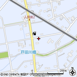 埼玉県深谷市人見266周辺の地図