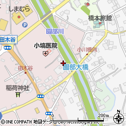 茨城県小美玉市田木谷126-7周辺の地図