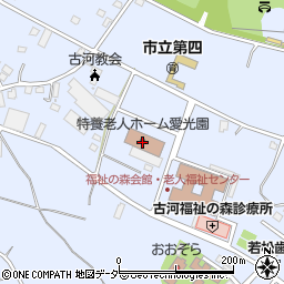 茨城県古河市新久田250-4周辺の地図