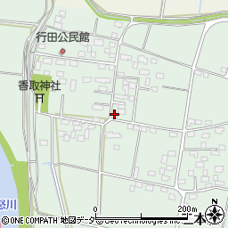 茨城県下妻市二本紀707-1周辺の地図