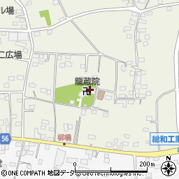 龍蔵院周辺の地図