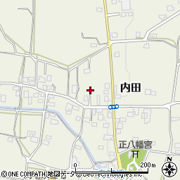長野県松本市内田465周辺の地図