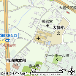 熊谷市立大幡小学校周辺の地図