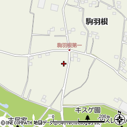 茨城県古河市駒羽根520周辺の地図