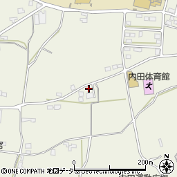 長野県松本市内田700周辺の地図