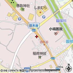茨城県小美玉市田木谷237周辺の地図
