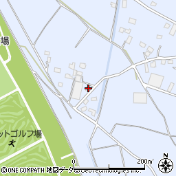 茨城県古河市新久田678-1周辺の地図