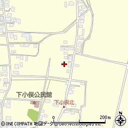 長野県松本市笹賀下小俣2462周辺の地図