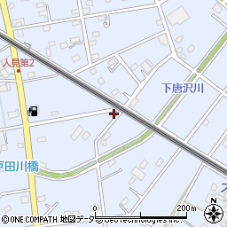 埼玉県深谷市人見257周辺の地図