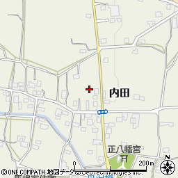 長野県松本市内田462周辺の地図