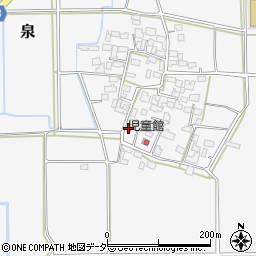 茨城県つくば市泉831周辺の地図