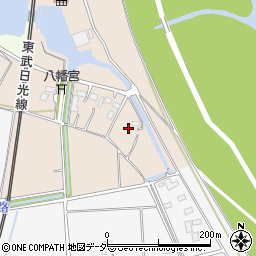 埼玉県加須市駒場483-1周辺の地図