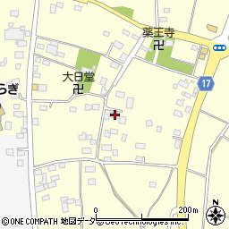 茨城県古河市東山田723周辺の地図