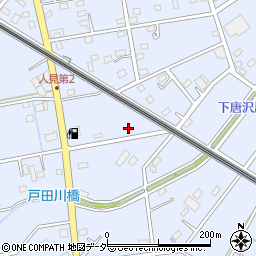 埼玉県深谷市人見270周辺の地図