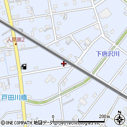 埼玉県深谷市人見271周辺の地図