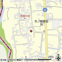 埼玉県児玉郡神川町渡瀬836-1周辺の地図