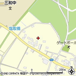 茨城県古河市東山田4398周辺の地図