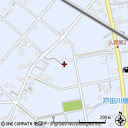 埼玉県深谷市人見557周辺の地図