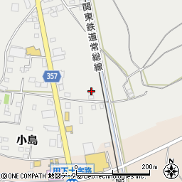茨城県下妻市小島890周辺の地図