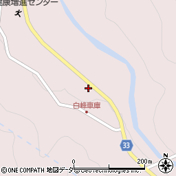 石川県白山市白峰ホ7-2周辺の地図