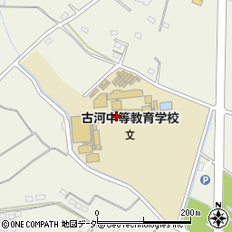 茨城県古河市磯部846周辺の地図