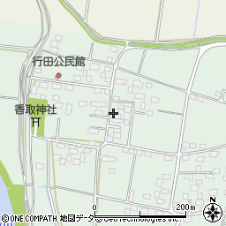 茨城県下妻市二本紀705-1周辺の地図