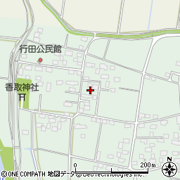 茨城県下妻市二本紀705-2周辺の地図