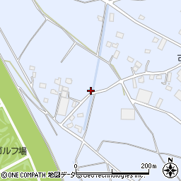 茨城県古河市新久田672-3周辺の地図
