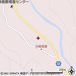 石川県白山市白峰ホ11-1周辺の地図