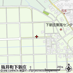 福井県坂井市坂井町下新庄周辺の地図