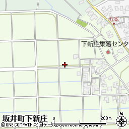 福井県坂井市坂井町下新庄周辺の地図