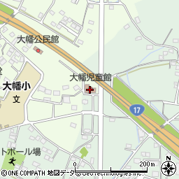 熊谷市立大幡児童館周辺の地図