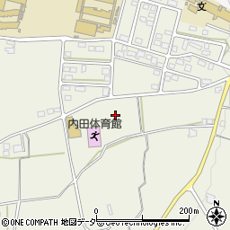 長野県松本市内田760周辺の地図