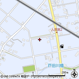 埼玉県深谷市人見589周辺の地図
