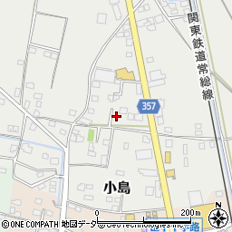 茨城県下妻市小島877-4周辺の地図