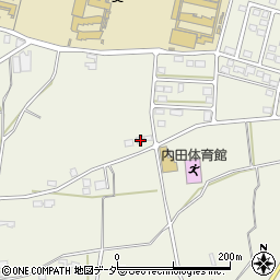 長野県松本市内田711周辺の地図