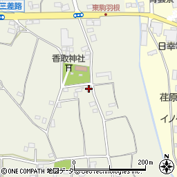 茨城県古河市駒羽根189周辺の地図