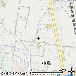 茨城県下妻市小島875周辺の地図