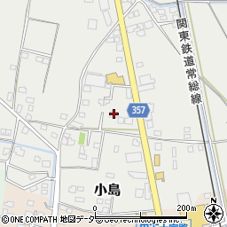 茨城県下妻市小島881周辺の地図