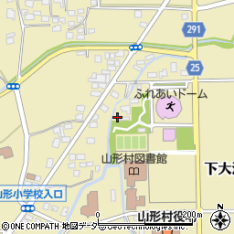 長野県東筑摩郡山形村中央通周辺の地図